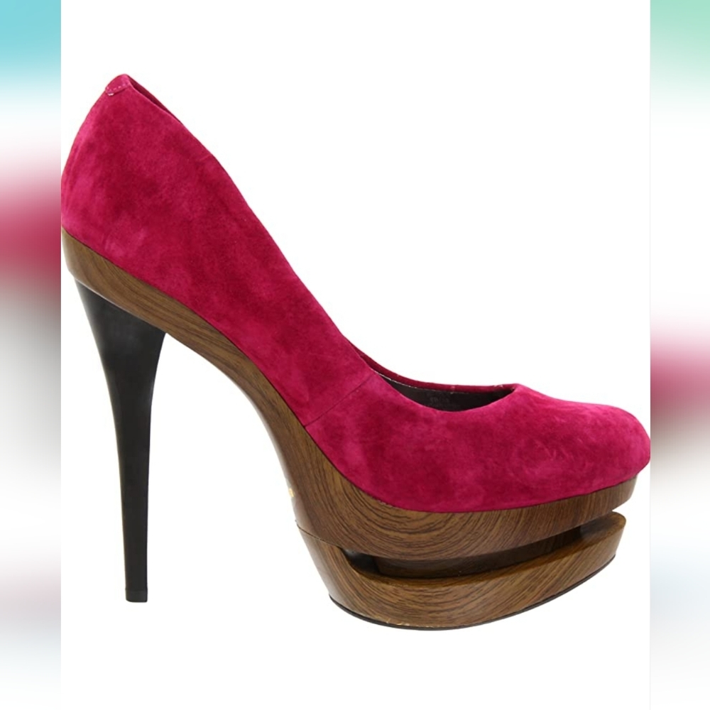 🎊2X HP🎉 Jessica Simpson “Colie” Suede Platform Heels - Picture 2 of 5